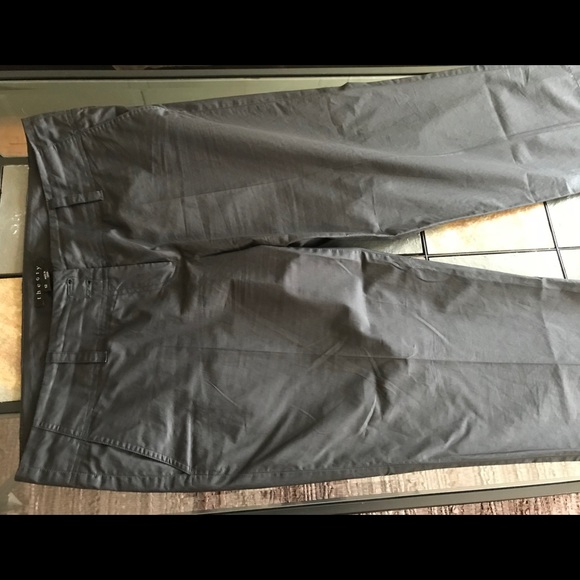 Theory Crop Pants Black 12 Zeta C Thin Light - Picture 4 of 8